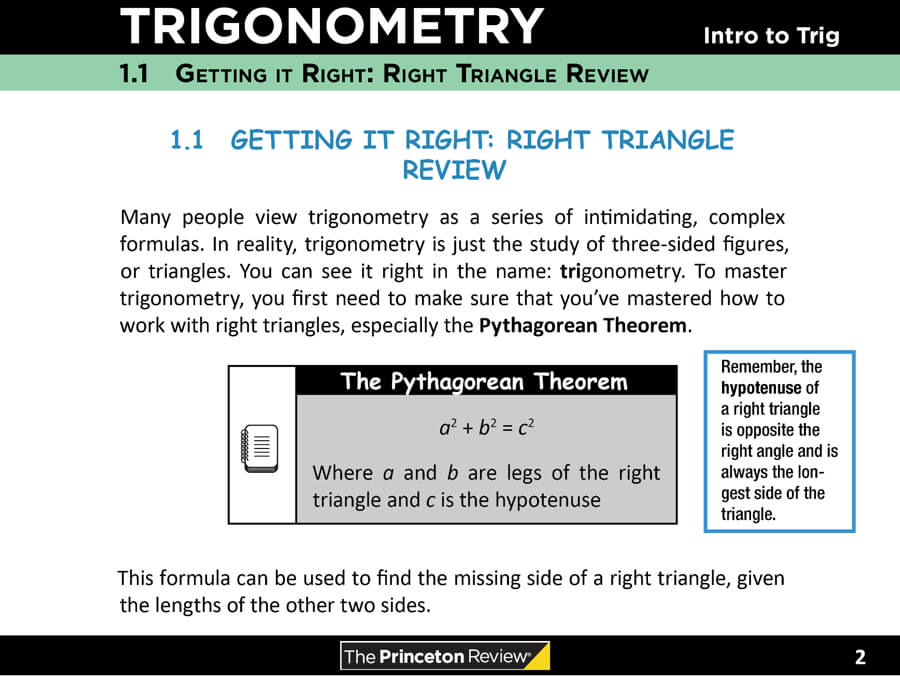 Academic Math Tutoring Screen